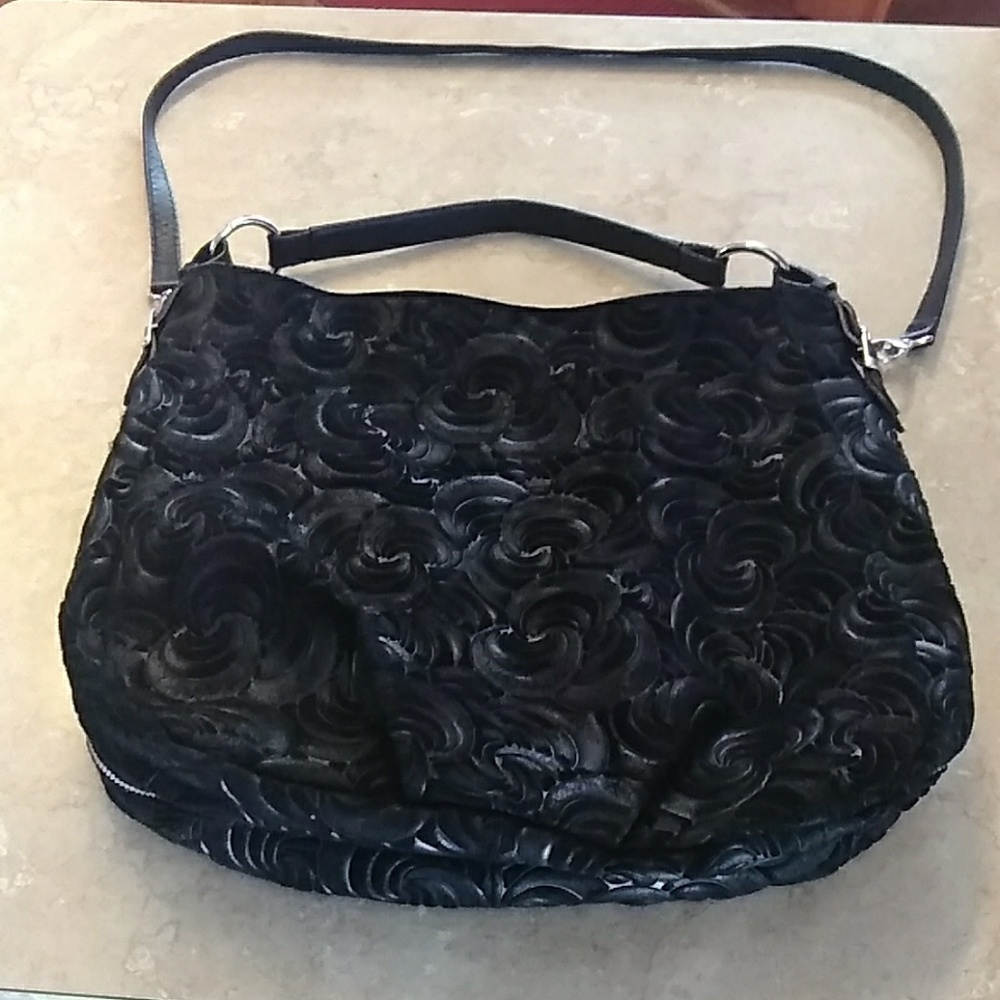 Anna Morellini leather hobo